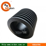 錐套皮帶輪SPC-8槽10槽 三角皮帶輪，漲緊式皮帶輪，傳動帶輪，皮帶盤，歐標皮帶輪，德標皮帶輪，鑄鐵或鑄鋼，鑄鋁皮帶輪