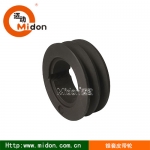 錐套皮帶輪SPA-1槽2槽 三角皮帶輪，漲緊式皮帶輪，傳動帶輪，皮帶盤，歐標皮帶輪，德標皮帶輪，鑄鐵或鑄鋼，鑄鋁皮帶輪，球鐵皮帶輪