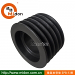 錐套皮帶輪SPB-5槽6槽 三角皮帶輪，漲緊式皮帶輪，傳動帶輪，皮帶盤，歐標皮帶輪，德標皮帶輪，鑄鐵或鑄鋼，鑄鋁皮帶輪